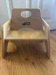 ECR4KIDS Stackable Wooden Toddler Chair Used. Price: $25.00.