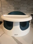 Mamas & Papas Baby Snug Floor Seat Booster Chair W/ Removable Tray Green - Euc Used. Price: $30.00.