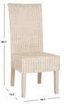Safavieh Arjun Wicker Dining Chair, Reduced Price 2172724547 SEA8013D Open. Price: $142.00.