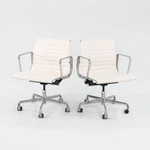 2022 Herman Miller Eames Aluminum Management Desk Chair Bristol Leather 16 Avail Used. Price: $1500.00.