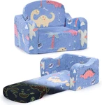 Thick Comfy Toddler Chair And Couch For KIDS,2-IN-1 Soft Plush Fold Out Sofa New. Price: $54.93.