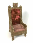 Rare Hiram Walker Imperial Whiskey Chalkware Chair Bottle Seat Holder Used. Price: $59.95.