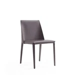 Manhattan Comfort Paris 17.32" Leather Dining Chair Gray (set Of 4) New. Price: $889.15.