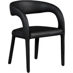 Meridian Furniture Sylvester Black Vegan Leather Dining Chair New. Price: $323.62.