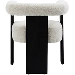 Pemberly Row Dining Chair Cream With Soild Wood Black Legs New. Price: $349.69.