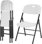 2-PACK Heavy Duty Plastic Folding Chair, 450 Lbs Capacity Foldable Chairs New. Price: $39.99.