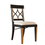 NC002724-AC, Jonathan Charles Regency Black Painted Side Chair New. Price: $1315.00.