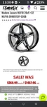 Modern Living Rims Set Of 4 Wheels Used. Price: $550.00.