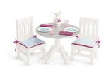 American Girl Truly Doll Dining Table & Chairs Set New. Price: $119.99.