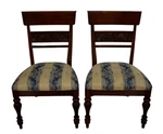 Ethan Allen British Classics Dining Side Chairs Carved Maple #29-6500 #260 Used. Price: $595.00.