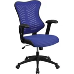 Flash Furniture Blue Mesh Chair, BL-ZP-806-BL-GG New. Price: $234.99.