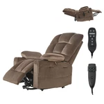 Power Lift Recliner Chair, Dual Motor, Large Electric With Heat And New. Price: $670.01.