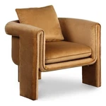 Meridian Furniture Sloan Saddle Velvet Accent Chair New. Price: $551.44.
