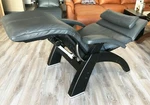 Gray Leather Live PC-610 Human Touch Zero Gravity Perfect Chair Recliner Blk Open. Price: $3299.00.