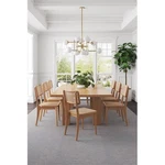 Manhattan Comfort Giverny 17.32" Wood Dining Chairs Natural (set Of 2) New. Price: $569.65.