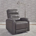 Liberty Furniture Rosslyn Power Recliner Chair With Charging Port - Gray New. Price: $1303.91.