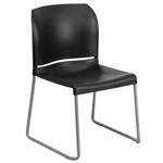 Flash Furniture Hercules Contoured Stacking Chairs Set Of 5 Black New. Price: $439.99.