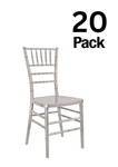 Black Resin Steel Skeleton Chiavari Chair - 20 Unit Bundle By Chivari New. Price: $1614.20.