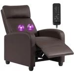 Relax Your Back And Legs - Brown Recliner Chair With Massage New. Price: $179.99.