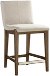 Klemens 26" Neutral Linen Counter Stool - Chic & Cozy Design New. Price: $1195.99.