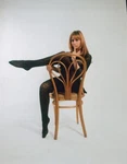 Susan George 1960'S Glamour Pose Crossing Legs On Chair Vintage 8X10 Inch Photo Unspecified. Price: $11.99.