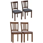 Homcom Dining Chairs Set Of 2, Linen Upholstered Kitchen New. Price: $125.99.