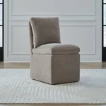 Liberty Furniture Accent Dining Chair With Castors - Squared Back Truffle New. Price: $369.99.