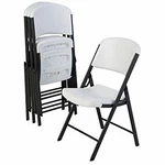 Lifetime Commercial Grade Contoured Folding Chair, 4 Pk White *free Shipping* New. Price: $179.00.