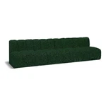 Meridian Furniture Arc Green Boucle Fabric Modular Sectional New. Price: $2135.41.