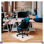 Floortex Ecotex Anti-slip Foldable Chair Mat, Translucent Polypropylene, 45"X53 New. Price: $90.98.