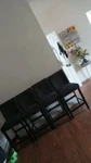 Fdw FDC-FB164 Upholstered Dining Chairs Gray Used. Price: $150.00.