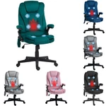 Homcom 6 Point Vibrating Massage Office Chair With Lumbar Heat New. Price: $159.99.