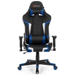 Costway Goplus Massage Office Chair - Blue/black (HW66185BL) New. Price: $80.00.