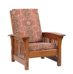 Custom Arts & Crafts Stickley Style Morris Mission Chair Usa Made! New. Price: $1399.00.