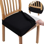 Smiry Seat Covers For Dining Room Chairs Stretch Jacquard Open. Price: $28.99.