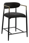 Acme Jaramillo Fabric Counter Height Chair In Black & Gold (set 2) New. Price: $458.56.