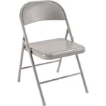 Global Industrial Steel Seat Folding Chair Gray Lot Of 4 New. Price: $137.04.