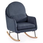 Delta Children Ella Rocker With Livesmart Evolve Fabric - Slate Blue/black New. Price: $440.00.