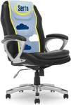 Serta Amplify Executive Office Chair With Faux Leather And Mesh, Adjustable Ergo New. Price: $144.49.