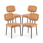 Sweetcrispy Dining Chairs Set Of 4, Upholstered Mid Century Mod... Fast Usa Ship New. Price: $161.79.