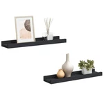 Shelf With Wall-mounted Storage Engineered Wood Home Vidaxl New. Price: $33.99.