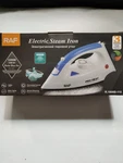 Blue Portable Electric Iron 1200W Handheld Fabric Steamer 5 Temp Levels New. Price: $22.00.