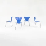 1996 Arne Jacobsen For Fritz Hansen Series Chair In Blue Model 3107 Sets Avail Used. Price: $350.00.