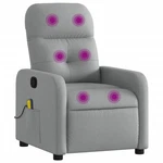 Massage Recliner Wingback Armchair Home Theater Cinema Fabric Vidaxl New. Price: $216.99.