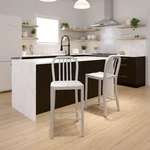 Flash Furniture " High Silver Metal Counter Height Stool, PK2 New. Price: $294.58.