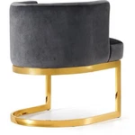 Meridian Furniture Gianna Grey Velvet Dining Chair New. Price: $269.69.