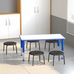 Flash Plastic Nesting Stack Stools, 11.5"HEIGHT, (5 Pack) LE-S2-BLACK-GG New. Price: $89.99.