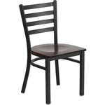 Flash Furniture Hercules Black Ladder Chair, Walnut Seat XU-DG694BLAD-WALW-GG New. Price: $109.99.