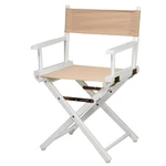 Casual Home 18" Director's Chair White Frame In, - Solid Wood New. Price: $87.99.