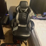 Respawn 110 Ergonomic Gaming Chair With Footrest Recliner - Racing Style Used. Price: $50.00.
